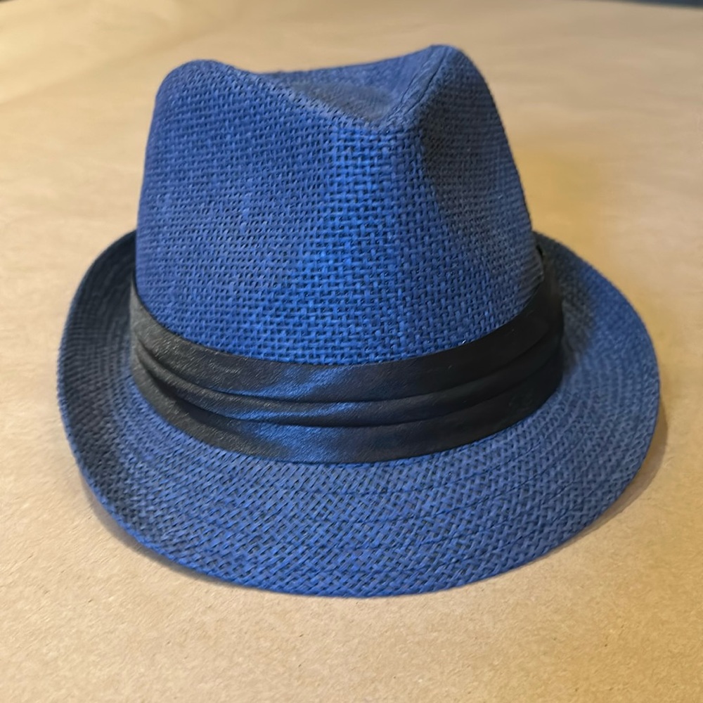 Men’s beach straw fedora hat